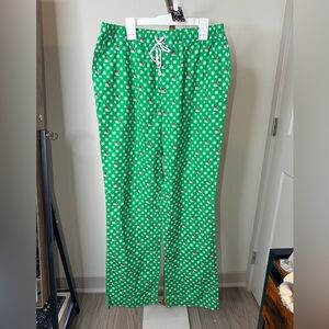 151. Vineyard Vines Green Holiday Pajama Pants